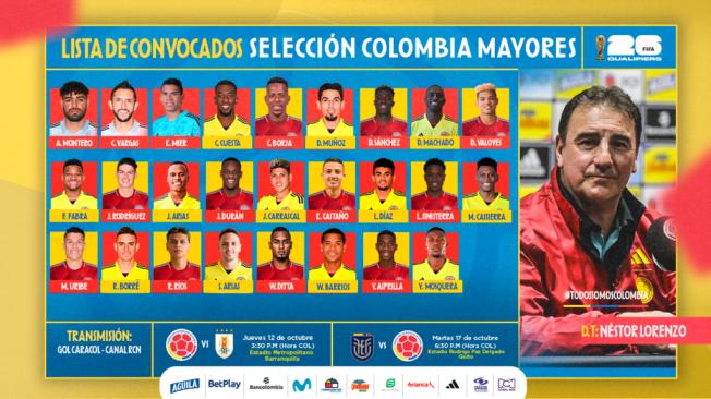 Colombia selection
