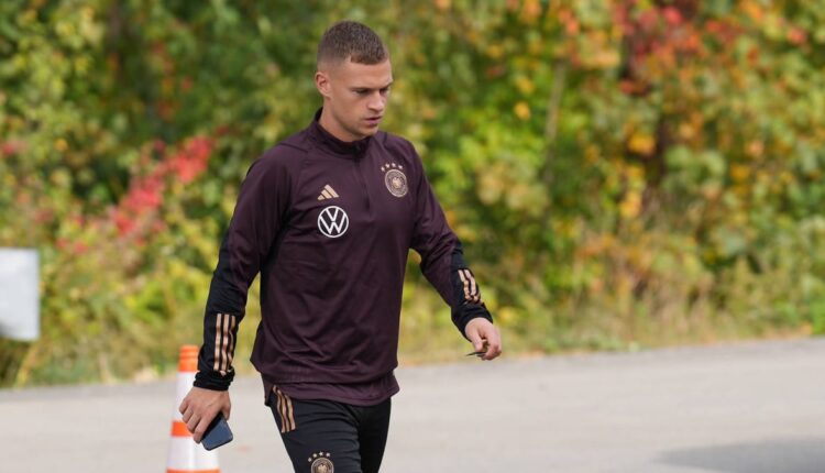 Spectators only: Kimmich is missing from the DFB team's training
