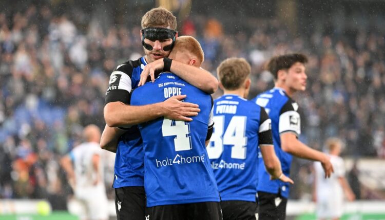 Arminia wins against Mannheim and leaves the relegation zone
