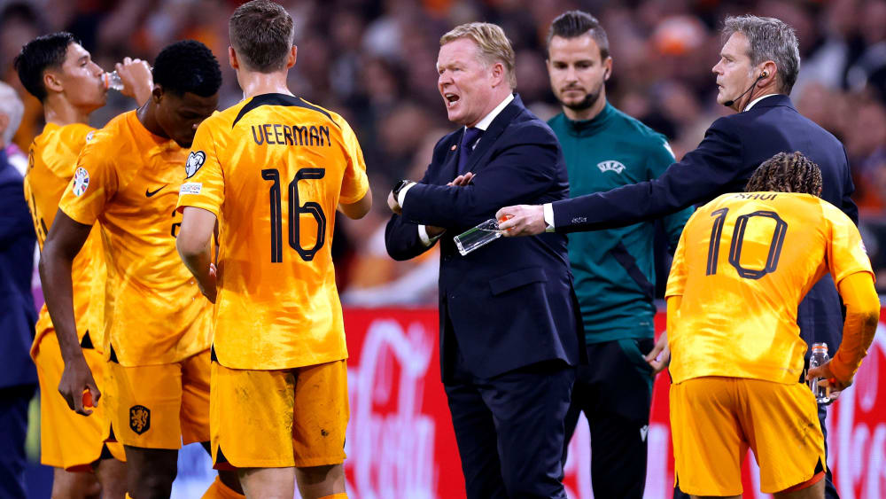 The pressure has increased: Ronald Koeman and the Netherlands should not lose in Athens on Monday.