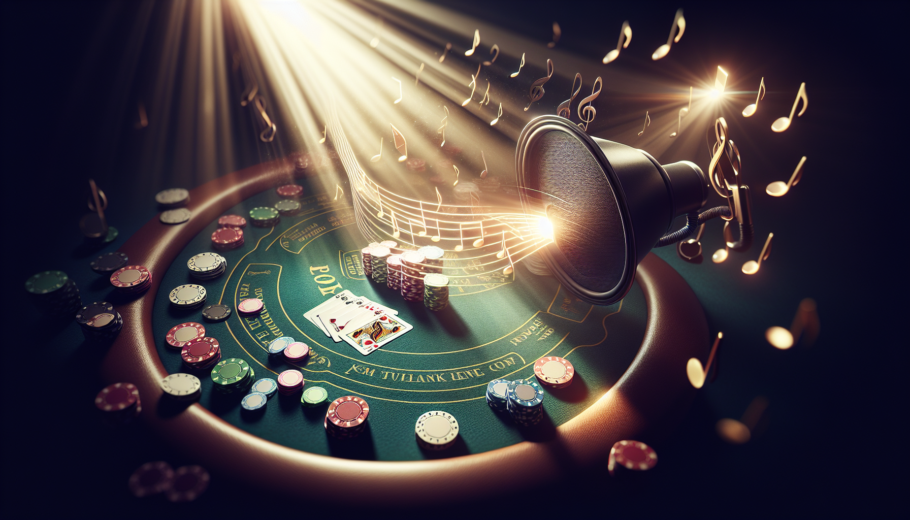 Explore the connection between poker strategies and song lyrics
