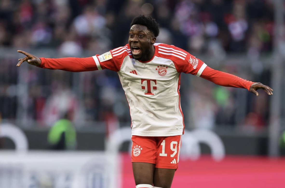 Davies currently only has 1 year left on his contract with Bayern