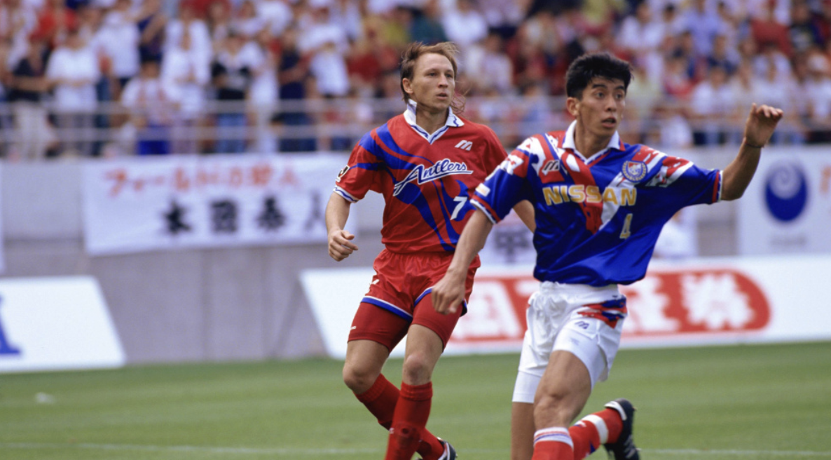 Picture of former midfielder Ihara of the Japanese team