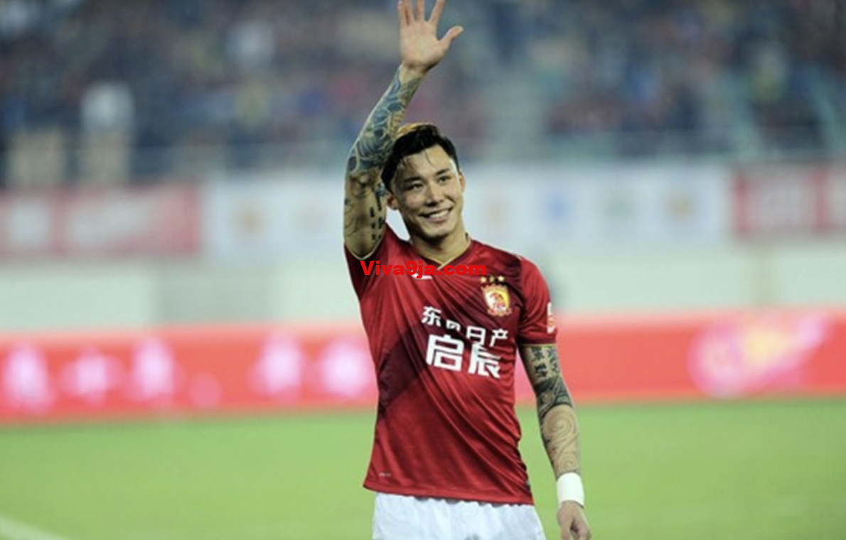 The player who played for Chinese football 